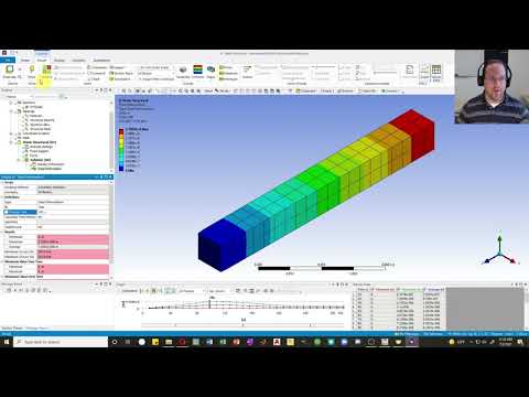 Defining Materials and Viscoelastic Analysis - FEA using ANSYS - Lesson 6