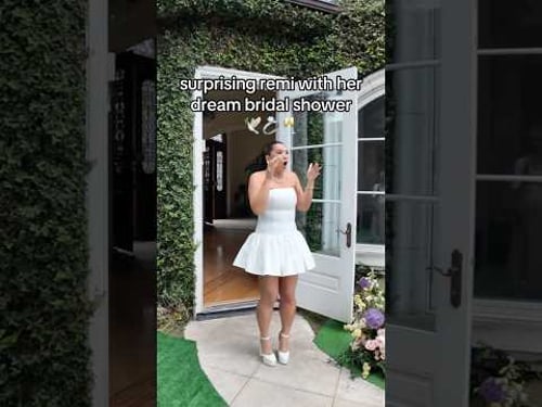 Surprising Remi with her Dream Bridal Shower 💍🕊️🌸