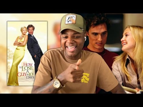 first time watching HOW TO LOSE A GUY IN 10 DAYS and laughing harder than I ever have before!!