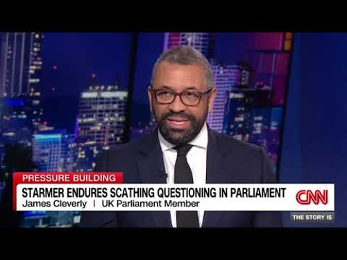 British MP to PM Starmer: "Resign" Over Epstein Files (Interview with Sir James Cleverly)