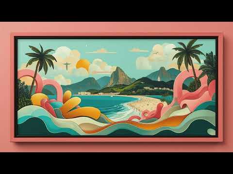TV Art Gallery Loop | Dreams of Rio – In the Style of Tarsila do Amaral | Relaxing Background
