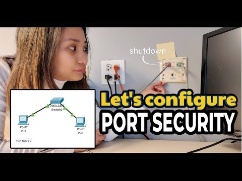 CISCO Port Security at work | Commands and tutorial for beginners (Packet Tracer)