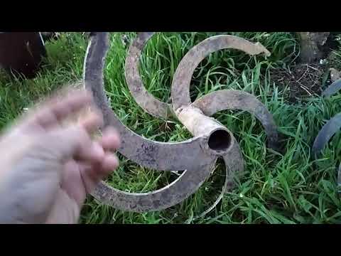 4-ое видео. фрезы Целина и обзор мотоблока Ока кадви 9 л.с