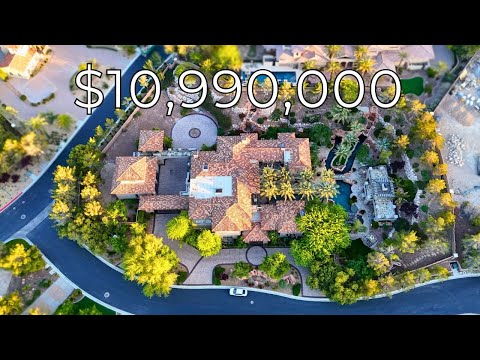 Inside a $10,990,000 Mansion Estate with the Largest Lazy River Pool in Las Vegas!