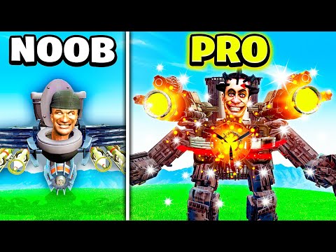 NOOB vs PRO ASTRO SKIBIDI TOILET