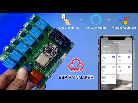 Internet & Manual Home Automation with Fan Dimmer using ESP RainMaker 🔥🔥