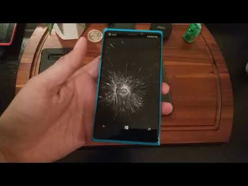 RhinoShield Impact Screen Protector Hammer Test!