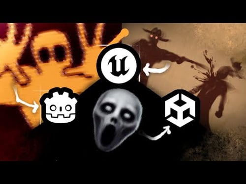 4 DEVS Make a Survival Horror Game in 4 GAME ENGINES!