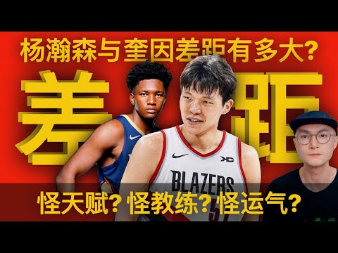 杨瀚森与奎因的天壤之别:奎因被捧上天,杨瀚森却在原地打转,两人的差距到底有多大?怪天赋?怪教练?怪运气?|Yang Hansen | Derik Queen