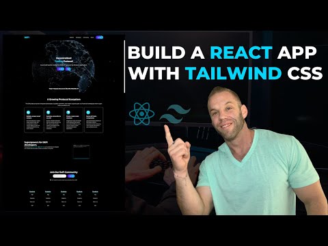 Build A React Website With Tailwind CSS - Learn React & Tailwind CSS Basics