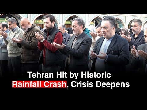 Tehran Faces Alarming Water Collapse as Iran’s Rainfall Crisis Deepens Nationwide