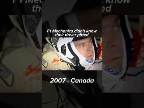 F1 Pitcrew Completely Forgot About Their Driver
