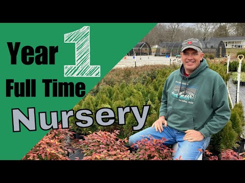 Starting a Full Time Nursery Business from Nothing - Our First Year!