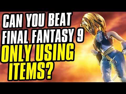 Can You Beat Final Fantasy 9 Using ONLY Items? - Challenge Run