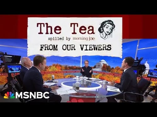 From politics to Zeppelin: Morning Joe spills 'The Tea' on life behind the desk