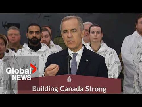 Carney announces new $32 billion investment in Arctic infrastructure, defence