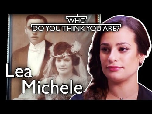 "Funny Girl"'s Lea Michele confused about her family's true origins...