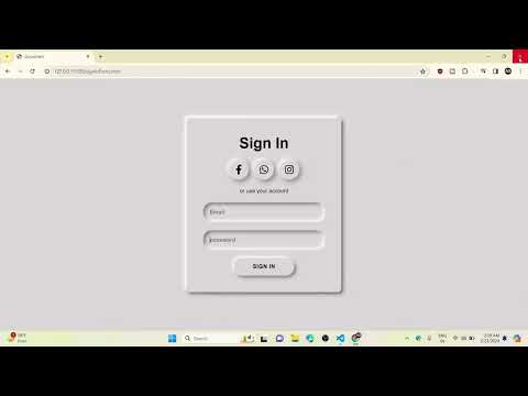 Neumorphism Login Form Using HTML & CSS | Modern UI Design Tutorial