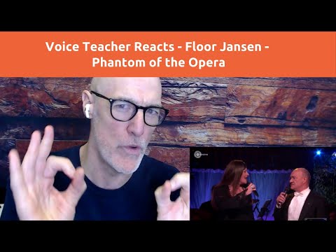 Voice Teacher Reacts and Analyzes - Floor Jansen and Henk Poort - Phantom of the Opera