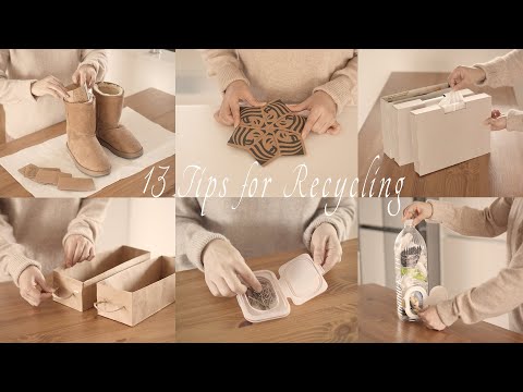 SUB) 13 smart and saving recycling tips / Recycling ideas / Zero Waste
