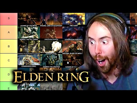 Elden Ring Boss Tier List | Asmongold Ranks ALL Fights From Best To Worst