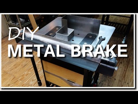 DIY Metal Brake for Bending Sheet Metal