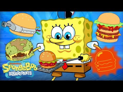Every Krabby Patty from SpongeBob Seasons 10β12 π | @SpongeBobOfficial
