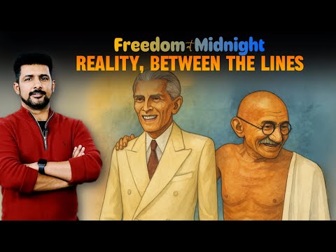 100 Books | Freedom at Midnight | Partition of India, Jinnah, Gandhi & Nehru | Faisal Warraich
