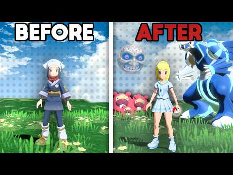 Pokemon Legends Arceus but I add too many mods