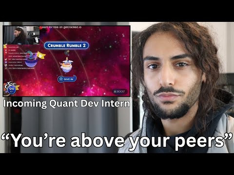 Quant intern SMASHES mock technical interview.