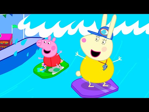 Peppa Surfs the Waves! 🌊 | Peppa Pig Tales Full Episodes