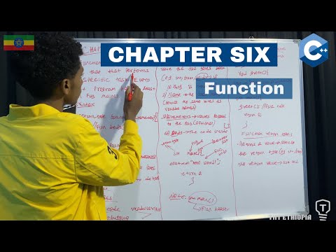 C++ Chapter Six | Function | በአማርኛ