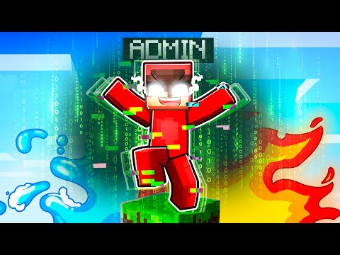 ELEMENTAL One Block but I have ADMIN COMMANDS!