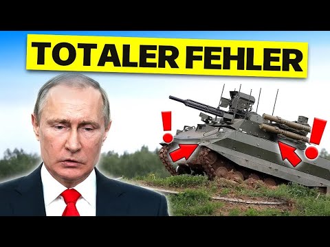 Putin blamiert sich – Russlands Roboterpanzer ist ein totales Desaster