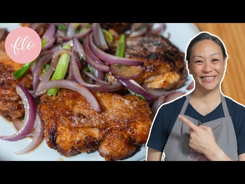 Chinese Crispy Pan Fried Chicken - Grandma's Way