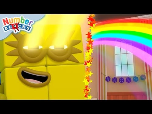 The Rainbow Makers and Lucky Number Seven! ๐ | Learn to Count for Kids | 12345 | Numberblocks