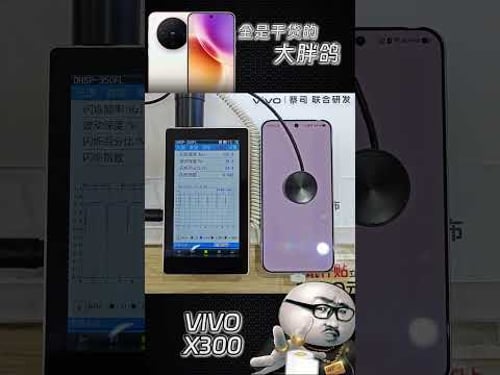 vivo x300 OLED Display PWM Flicker TEST