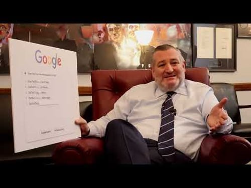PART 1: Sen. Ted Cruz Answers the Web's Most Searched Questions