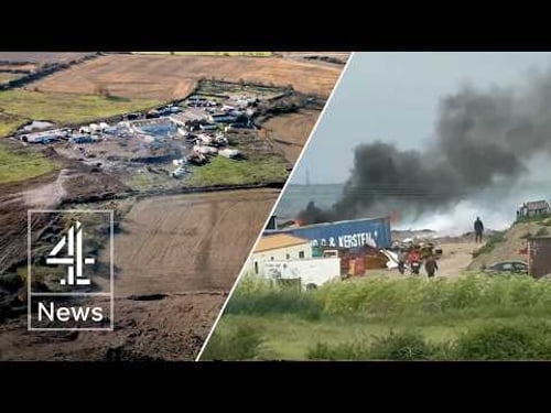 Organised waste crime and ‘mass intimidation’ in English village