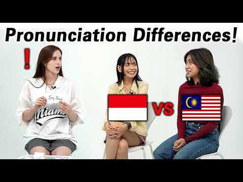 Malaysia vs Indonesia Languages | Do They Use Same Words? Pronunciation Differences!!
