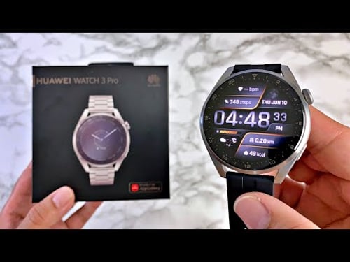 HUAWEI Watch 3 PRO ELITE Review - SUPERB Sapphire/Titanium Smartwatch - EVERYTHING You Need to Know!