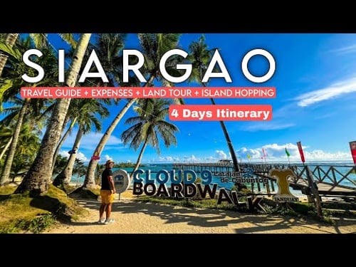 SIARGAO 🇵🇠| Travel Guide + Expenses + North to South Land Tours + Island Hopping