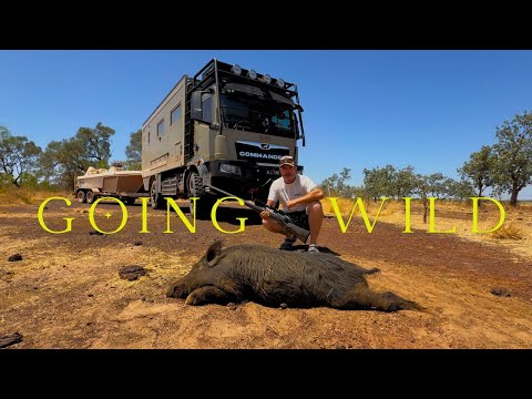 We Go Into the Wild Searching for a Secret Camp with our Expedition Truck in the Gulf Carpentaria