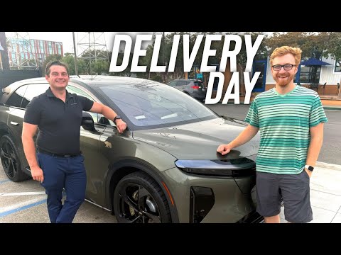 Lucid Gravity DELIVERY Day!