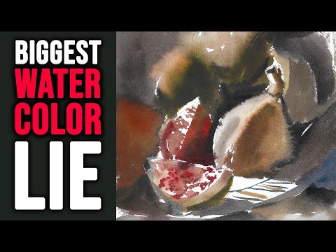 You've Been LIED to About Watercolor Painting...