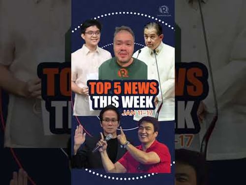 Top 5 News This Week: Leandro Leviste, Bong Revilla, Atong Ang, Martin Romualdez