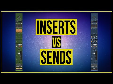 Inserts vs Sends (Cakewalk)