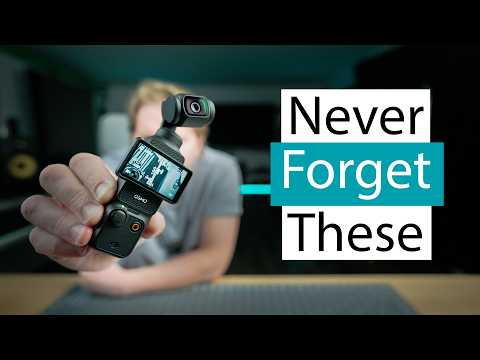 10 DJI Osmo Pocket 3 Settings PROs Always Use (never forget these)
