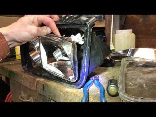 Fixing stripped headlight adjusters on a Mark 4 Volkswagen Jetta