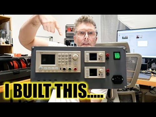 How I Built a Bench Power Supply using my 3D Printer.